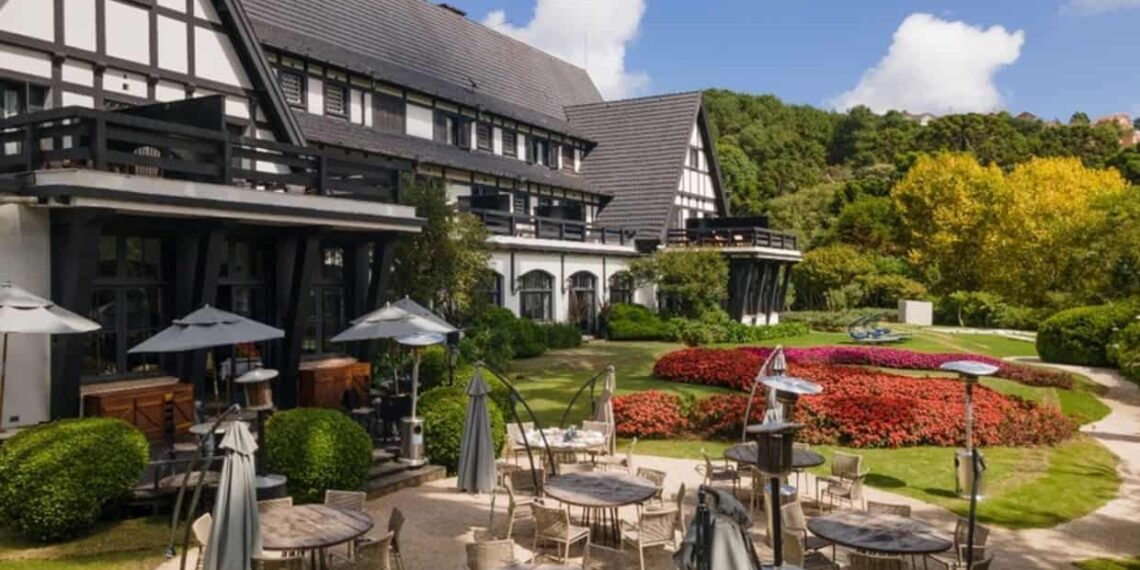 O Encanto dos Jardins do Hotel Ort em Campos do Jordão