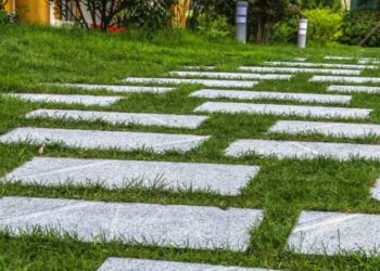 jardim com pedras