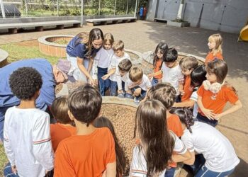 Proposta é estimular os cinco sentidos dos estudantes de forma integrada, valorizando a percepção e a sensibilidade