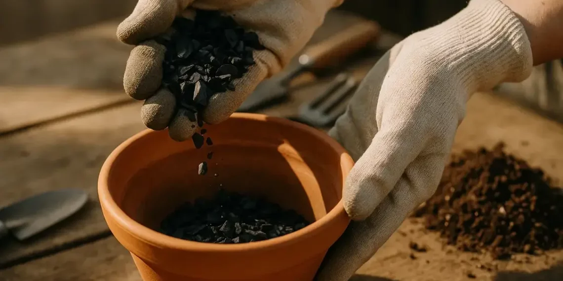 Carvao ativado plantas
