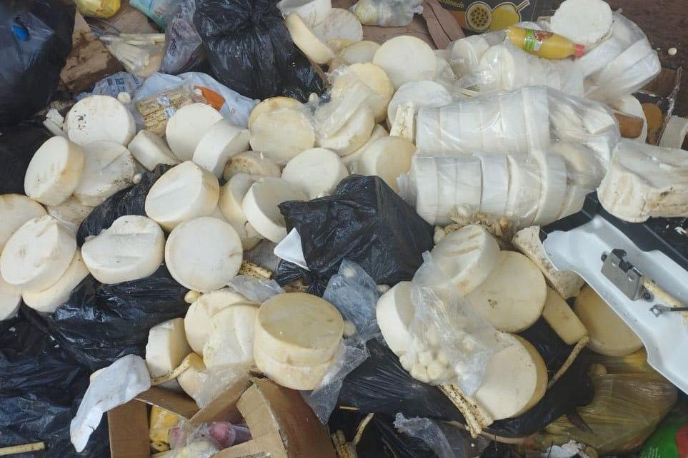 270 kg de queijos e manteigas irregulares são apreendidos em SP
