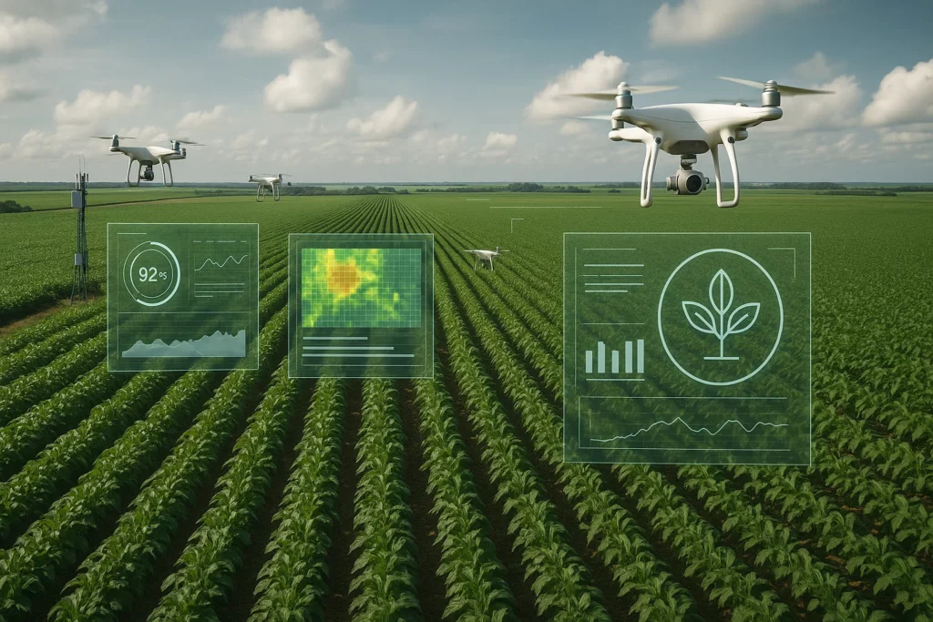 Do plantio à colheita: como IA e robôs estão transformando a rotina no agronegócio