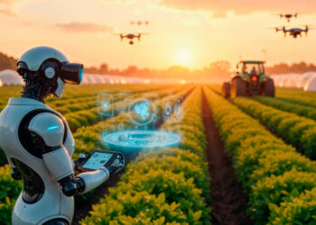 Do plantio à colheita: como IA e robôs estão transformando a rotina no agronegócio