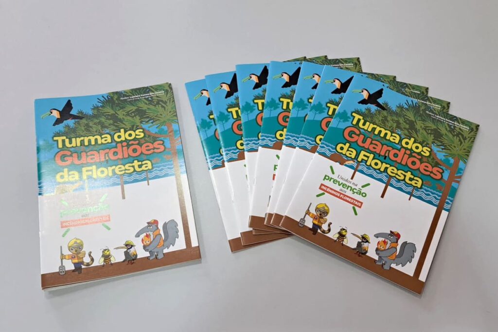 Corpo de Bombeiros do Paraná lança cartilha infantil sobre prevenção de incêndios