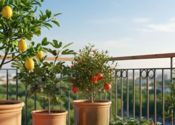 Como montar um pequeno pomar com frutíferas em vasos grandes