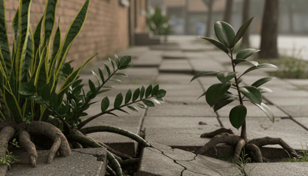 Cuidado com Estas Plantas! Elas Podem Rachar Vasos e Levantar Calçadas
