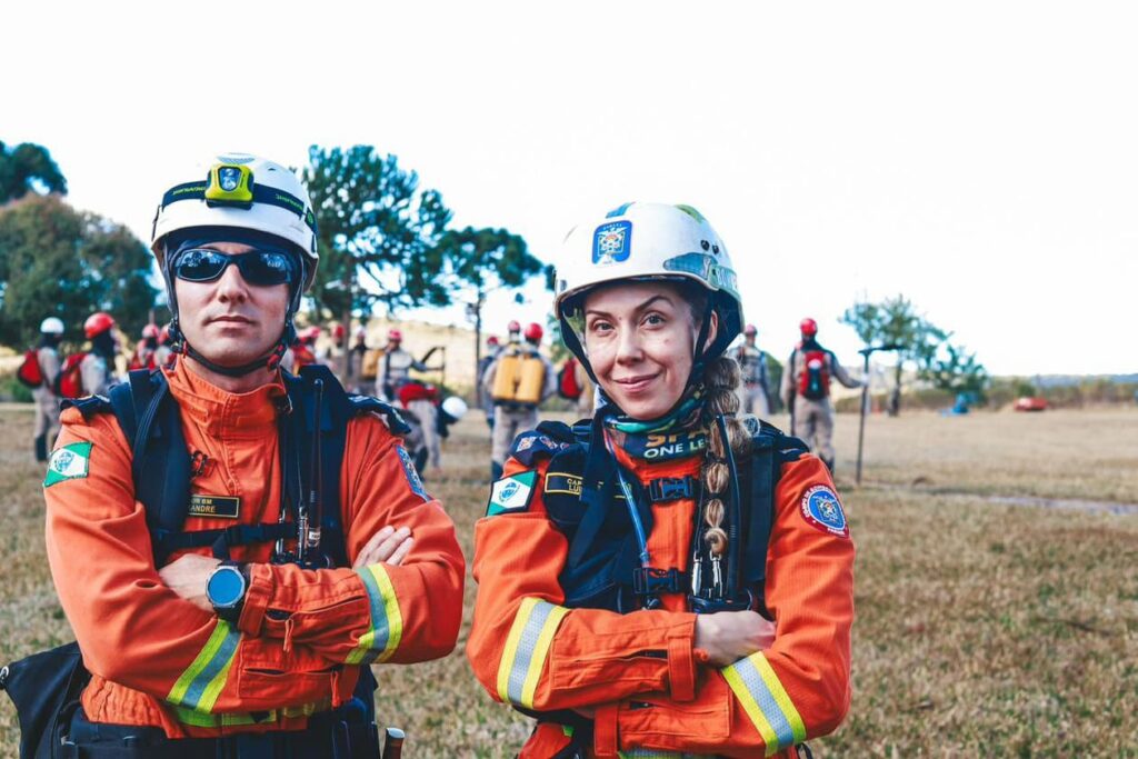 Capitã paranaense é destaque em curso internacional sobre incêndios florestais no Chile