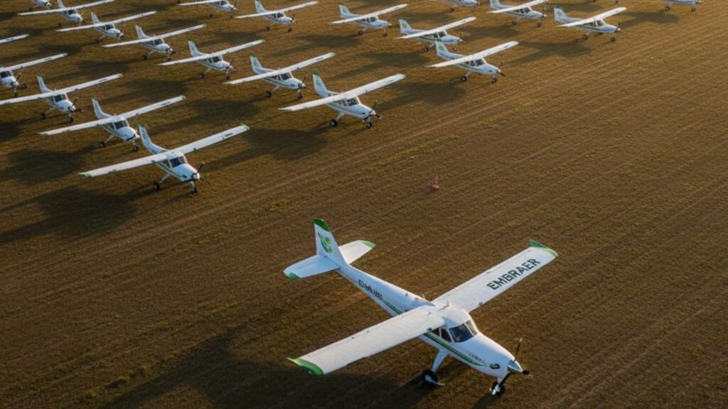 Avião a etanol da Embraer: liderança absoluta no campo e mais de 1.700 unidades entregues
