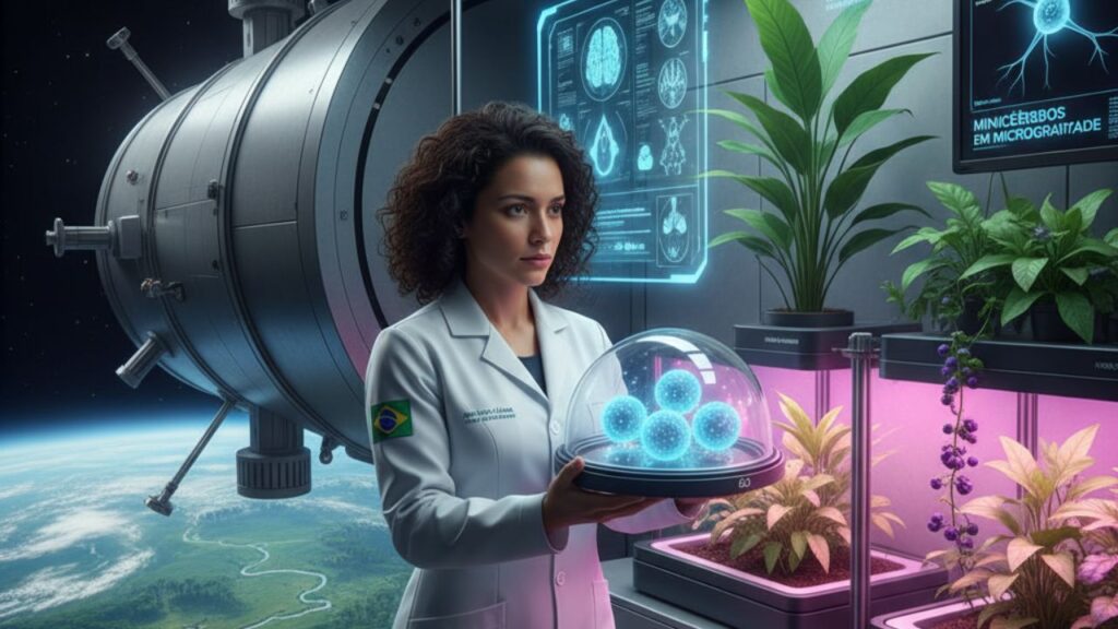 Experimento brasileiro quer levar plantas amazônicas e minicérebros à Estação Espacial Internacional