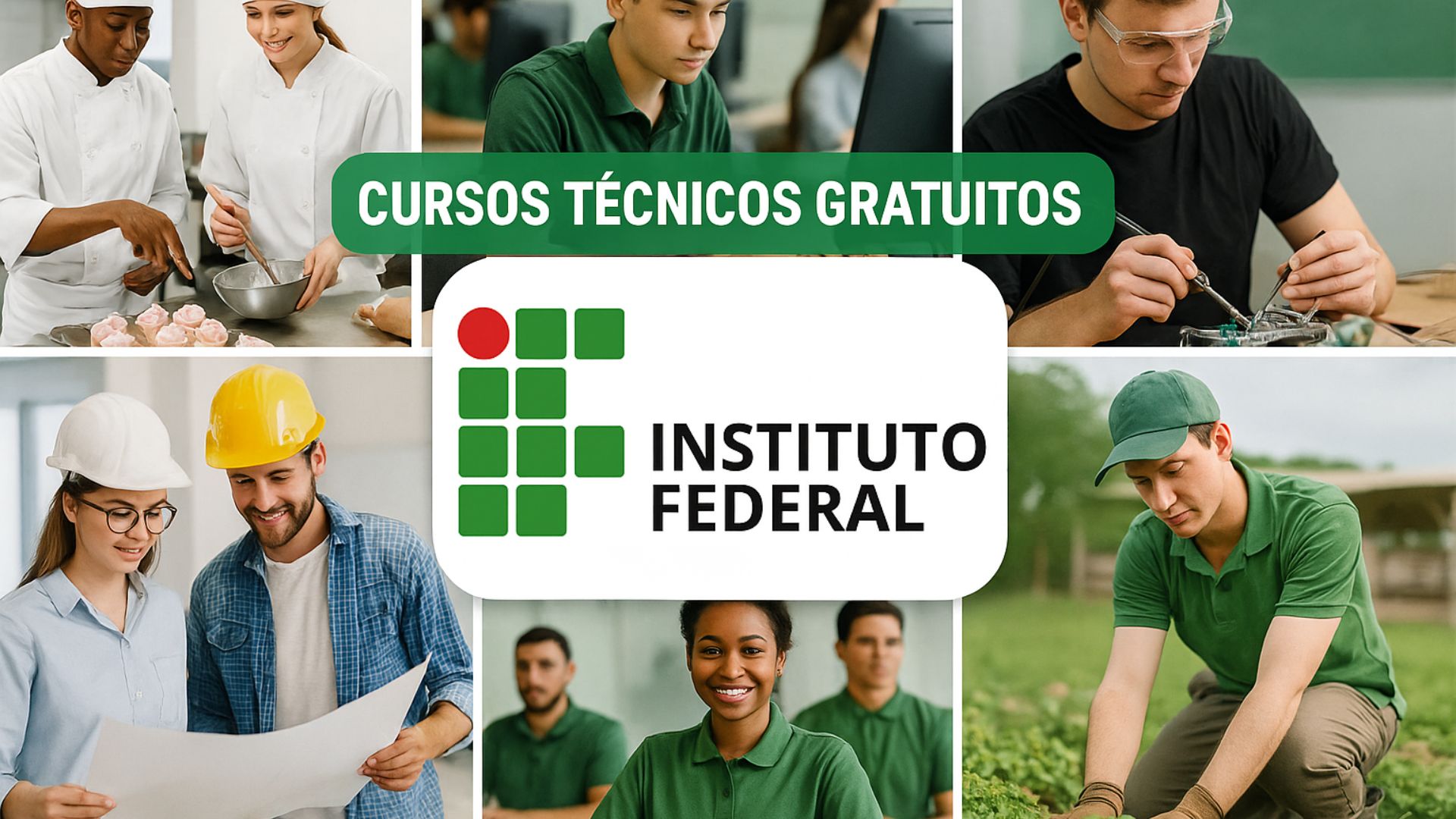 IFB abre inscrições para cursos técnicos gratuitos com 2,6 mil vagas em todo o DF