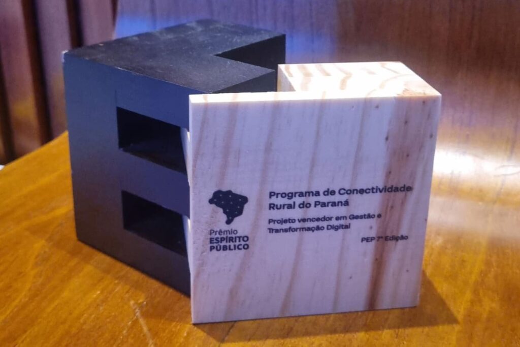 Paraná lidera inovação digital no campo e conquista Prêmio Espírito Público