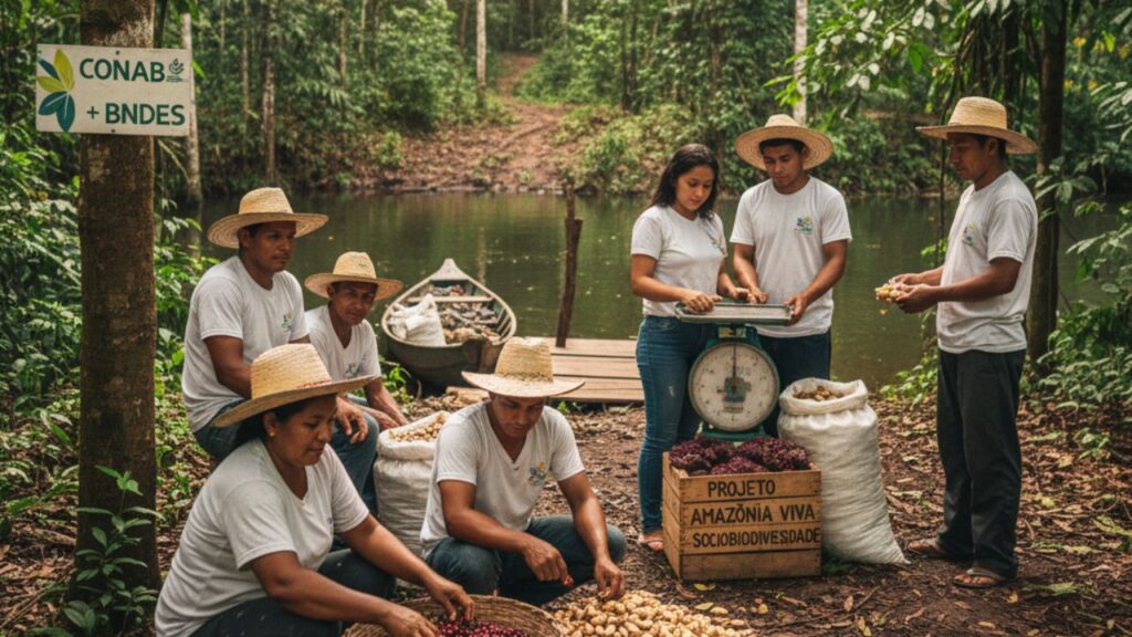 Amazônia Viva: novo projeto da Conab e BNDES aposta na sociobiodiversidade para fortalecer a economia florestal