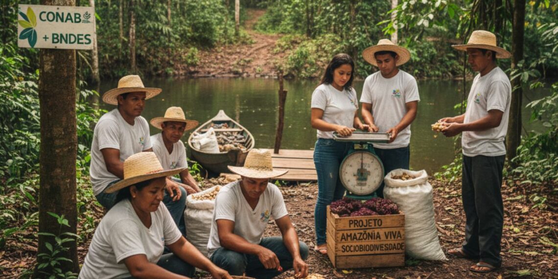 Amazônia Viva: novo projeto da Conab e BNDES aposta na sociobiodiversidade para fortalecer a economia florestal
