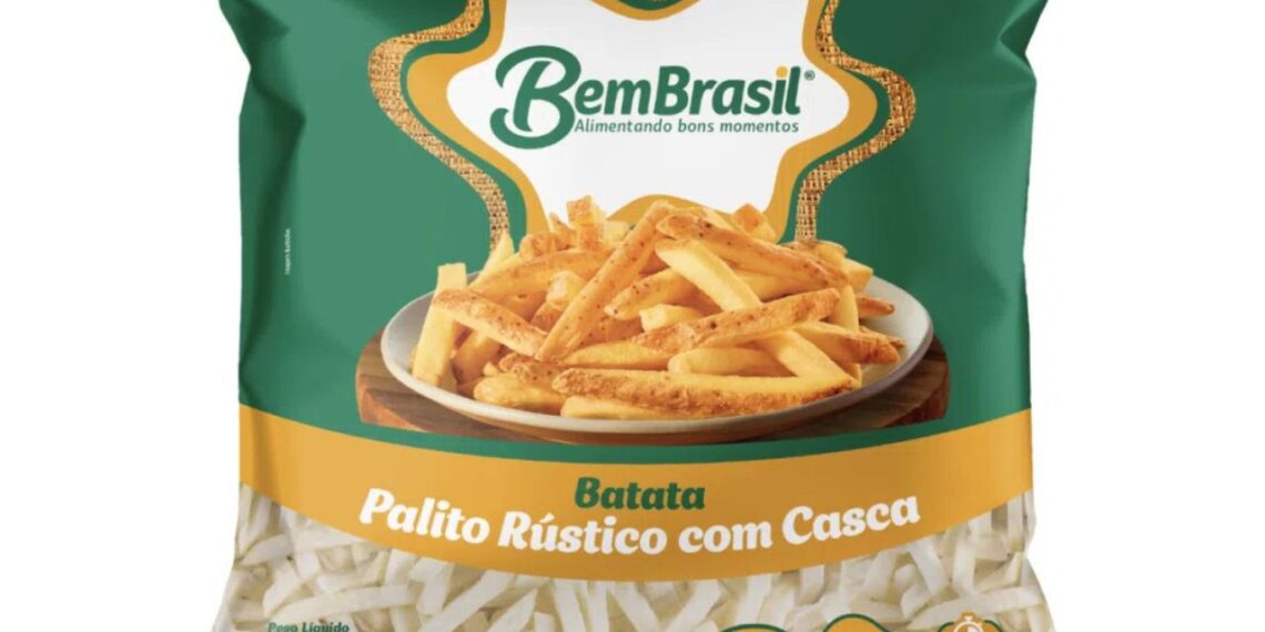 Batata Palito Rústica com Casca: novo lançamento da Bem Brasil une sabor, praticidade e autenticidade