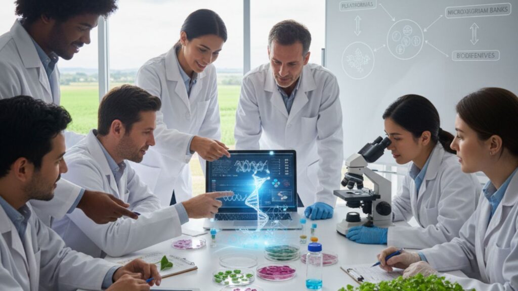 Acordo entre Ballagro e Symbiomics prevê troca de microrganismos para novos bioinsumos