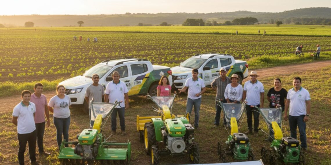 Conab acelera mecanização no campo e inicia distribuição nacional de máquinas para a agricultura familiar