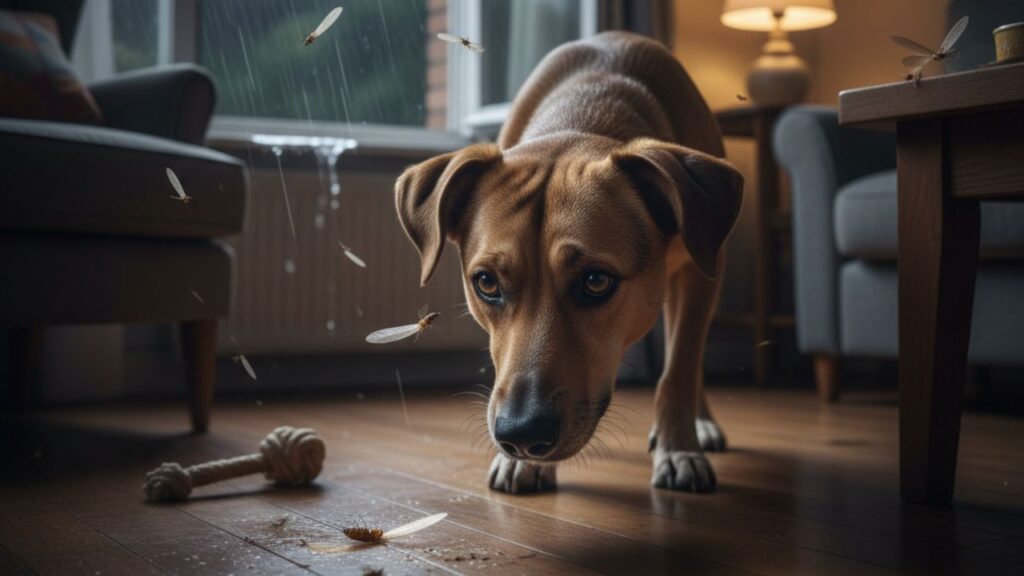 Cupins de revoada e cães: um risco silencioso que aumenta com a chegada das chuvas