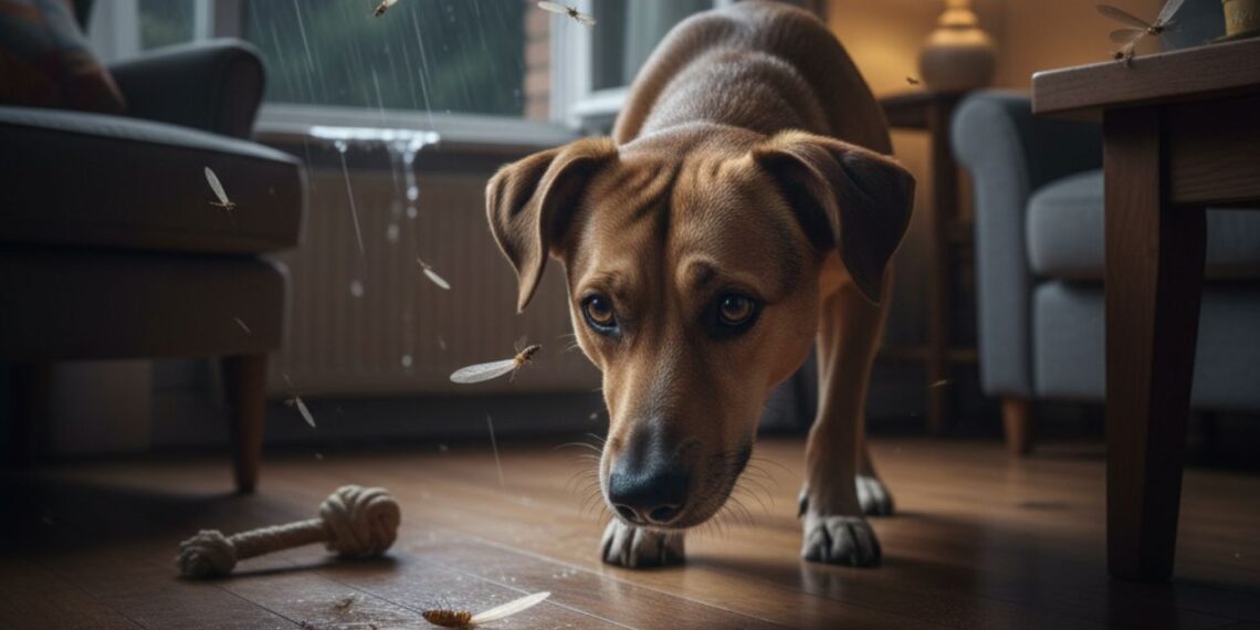 Cupins de revoada e cães: um risco silencioso que aumenta com a chegada das chuvas