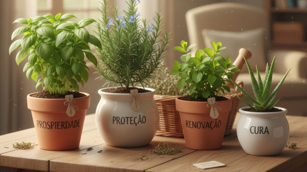 Ervas da sorte: quatro plantas poderosas para transformar a energia da sua casa