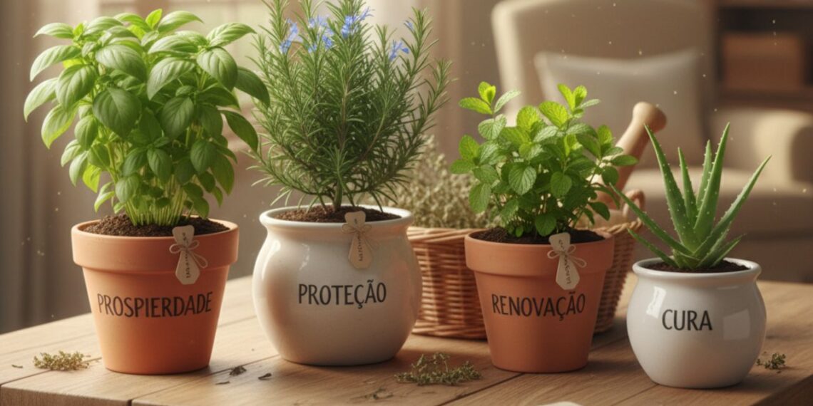 Ervas da sorte: quatro plantas poderosas para transformar a energia da sua casa