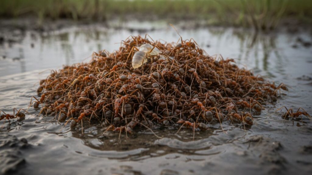 A escolha do coletivo: por que formigas abriram mão da proteção individual para crescer