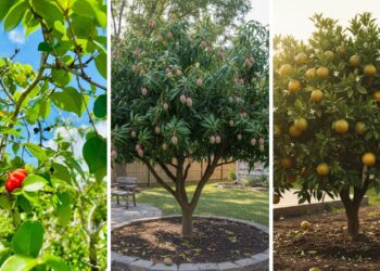 Árvores frutíferas de crescimento rápido para transformar o quintal em um pomar cheio de vida