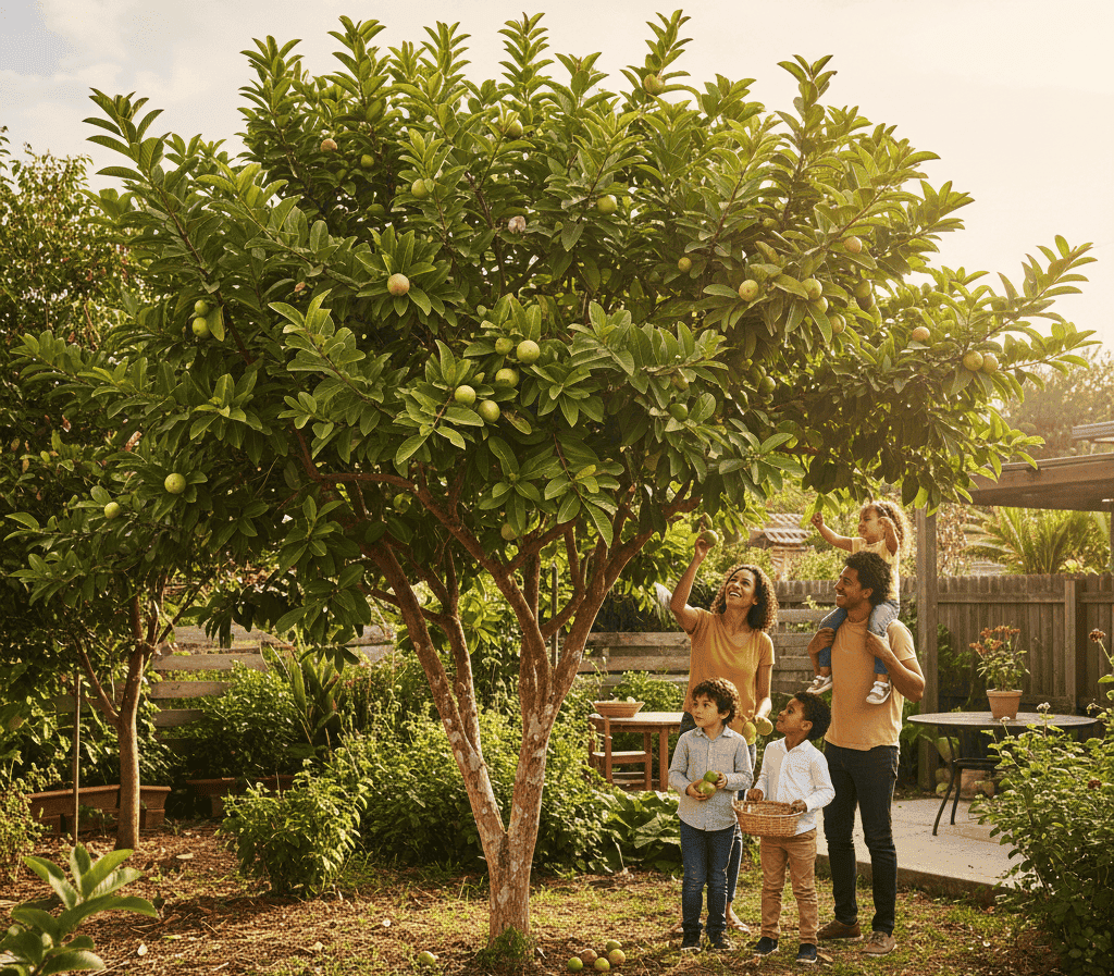 Árvores frutíferas de crescimento rápido para transformar o quintal em um pomar cheio de vida