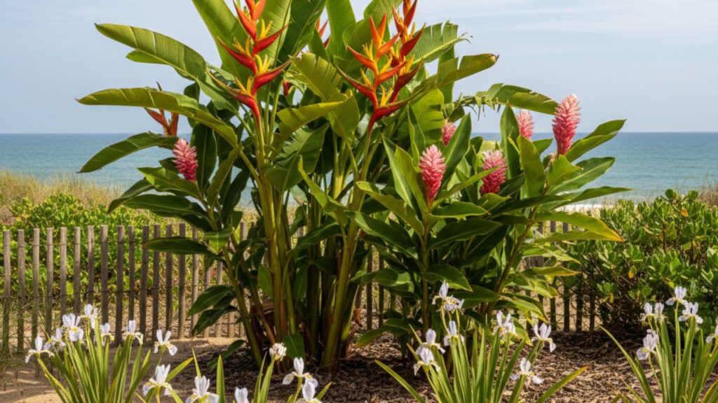 Essas plantas convivem bem com a maresia e são resistentes em áreas litorâneas