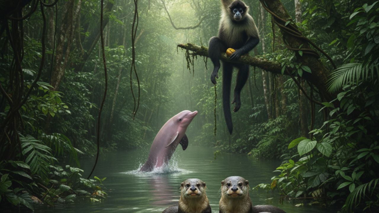 Quatro animais exclusivos da Amazônia à beira da extinção