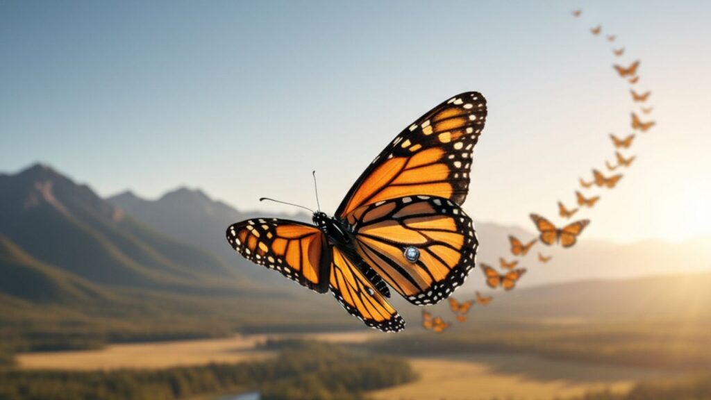 Rastreamento inédito das borboletas-monarca pode mudar tudo o que sabemos sobre sua jornada continental