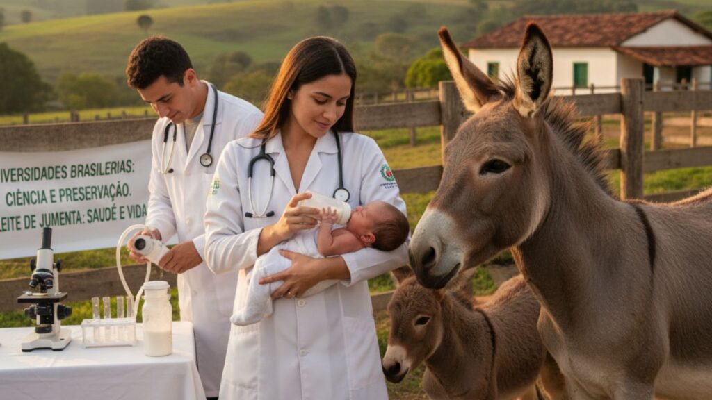 Leite de jumenta ganha destaque científico e surge como alternativa para salvar vidas