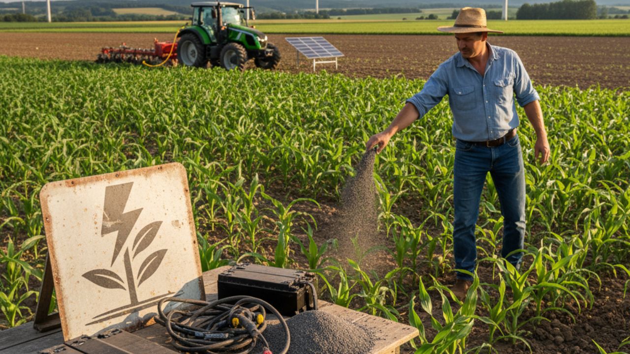 Baterias de carros elétricos podem virar fertilizante agrícola e reduzir dependência de importação