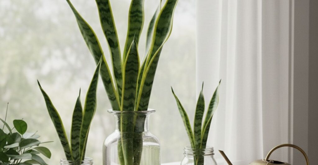 Como cultivar Espada de São Jorge na água e nunca mais se preocupar com rega