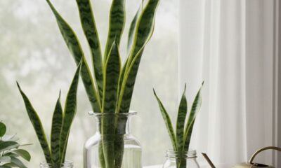 Como cultivar Espada de São Jorge na água e nunca mais se preocupar com rega