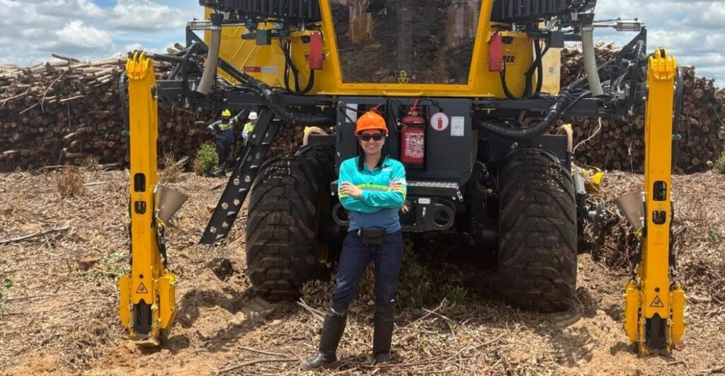 Mecanização transforma a silvicultura e amplia espaço para mulheres no setor florestal