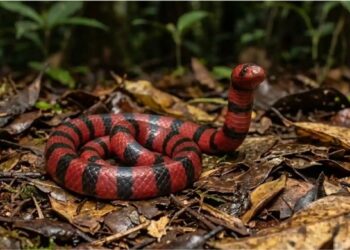 Anilius scytale: como a serpente mais enigmática da Amazônia transforma a cauda em escudo contra predadores